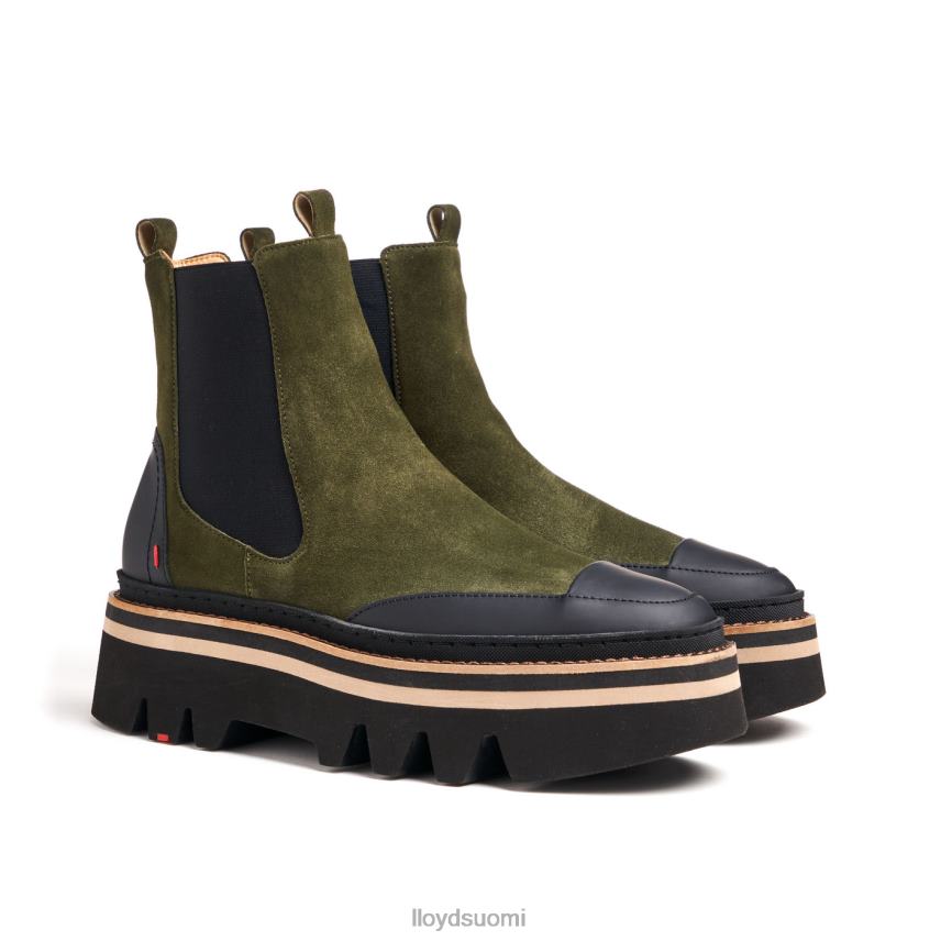 kenkiä LLOYD kumipohjaiset nilkkurit vihreä naiset 2N8DX944