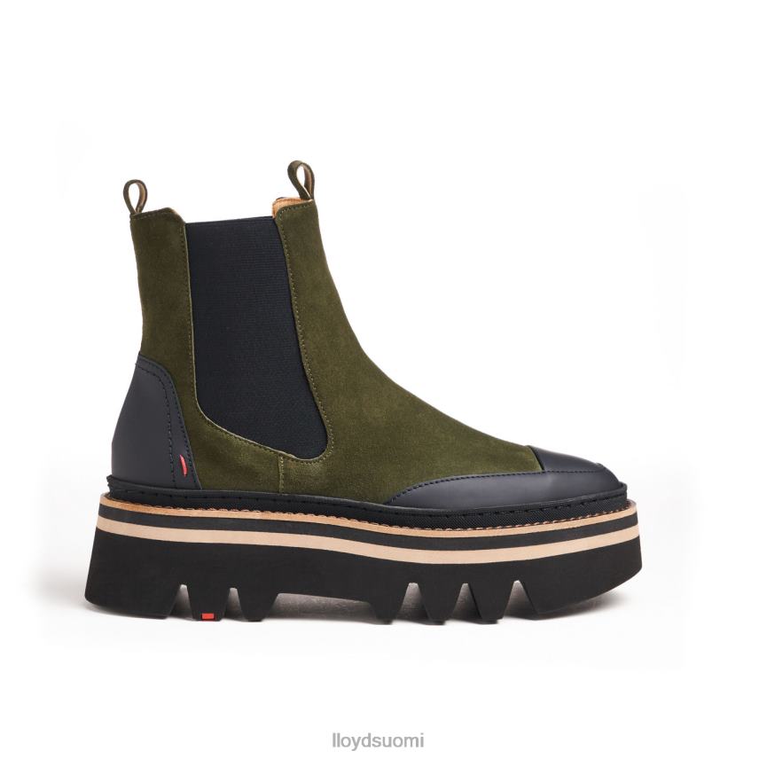 kenkiä LLOYD kumipohjaiset nilkkurit vihreä naiset 2N8DX944