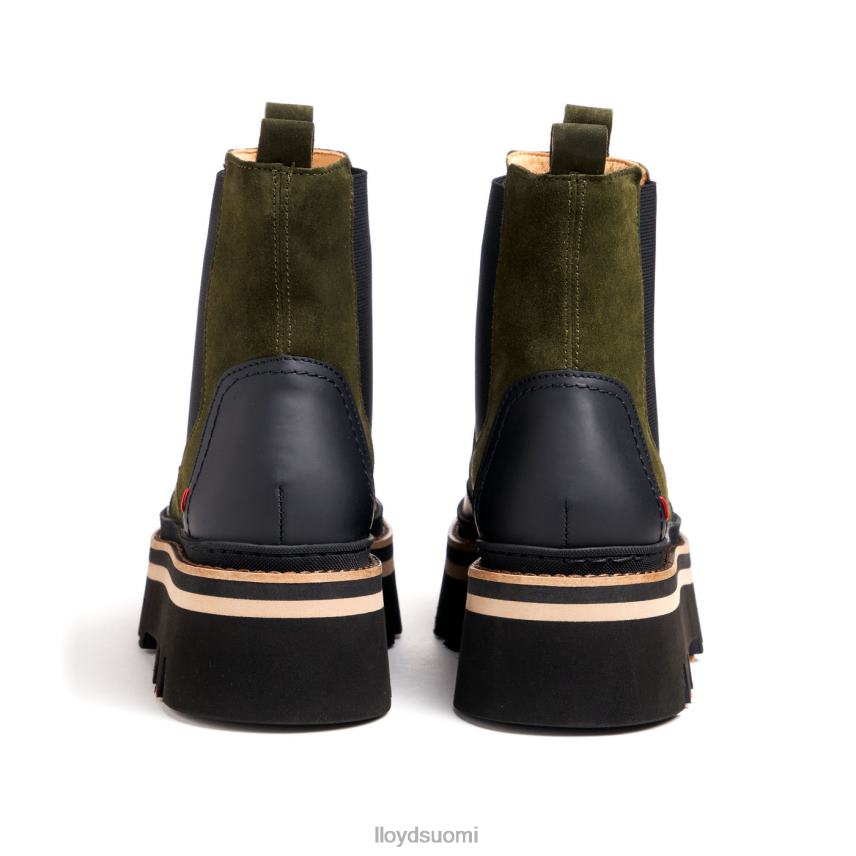 kenkiä LLOYD kumipohjaiset nilkkurit vihreä naiset 2N8DX944