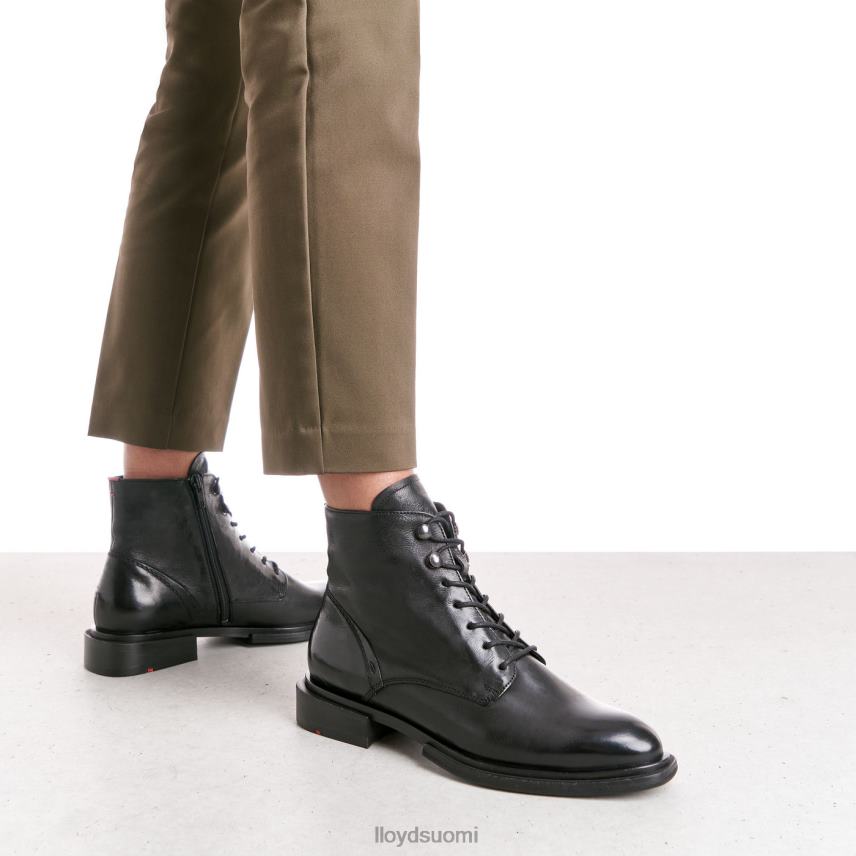 kenkiä LLOYD lampaannahkaiset nilkkurit musta naiset 2N8DX1001