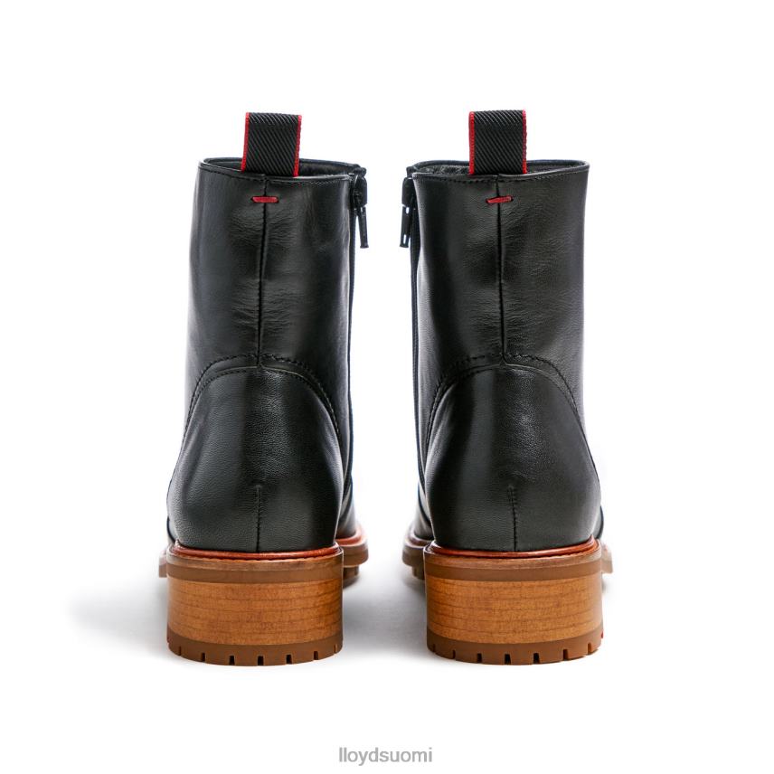 kenkiä LLOYD muodikas nahkainen nilkkurit musta naiset 2N8DX901