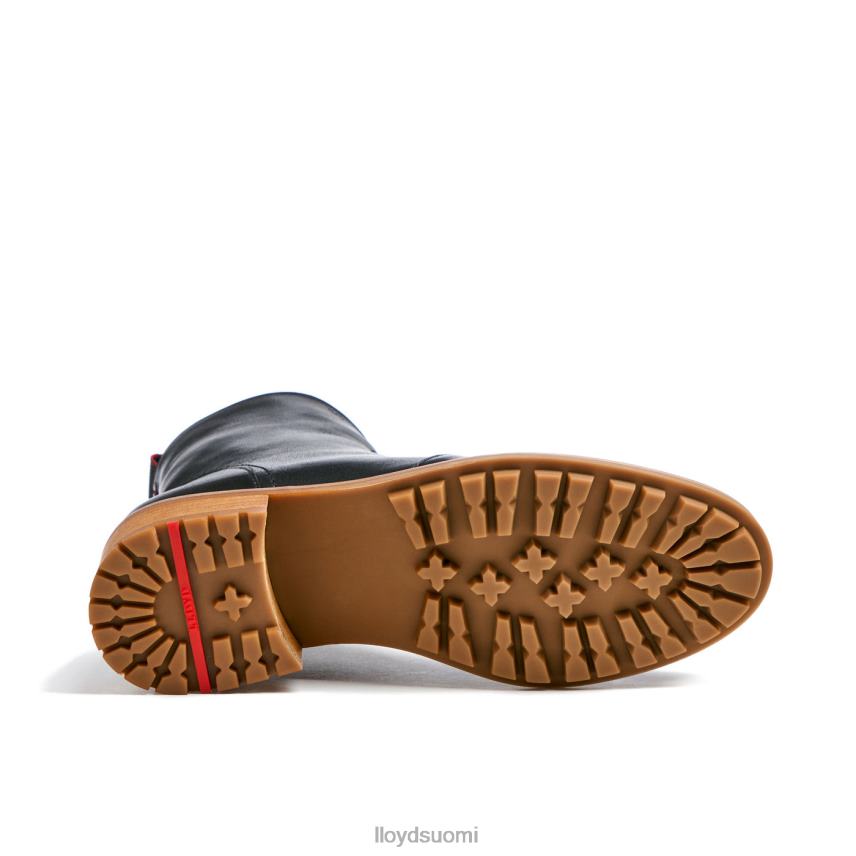 kenkiä LLOYD muodikas nahkainen nilkkurit musta naiset 2N8DX901