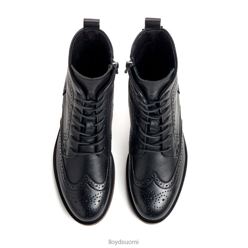 kenkiä LLOYD muodikas nahkainen nilkkurit musta naiset 2N8DX908