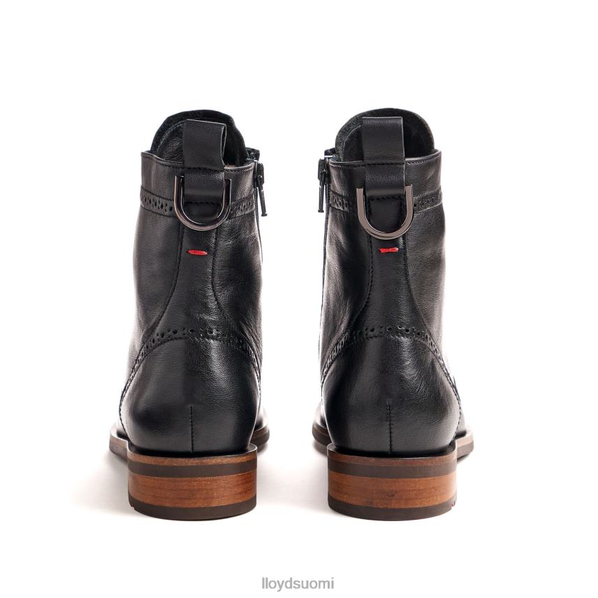 kenkiä LLOYD muodikas nahkainen nilkkurit musta naiset 2N8DX908