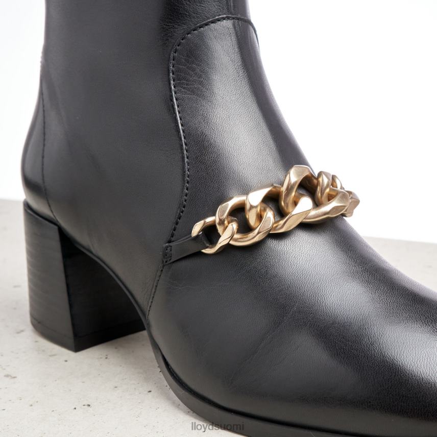 kenkiä LLOYD nahkaiset nilkkurit musta naiset 2N8DX878