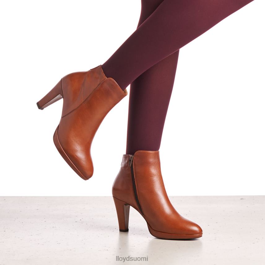 kenkiä LLOYD nahkaiset nilkkurit ruskea naiset 2N8DX921