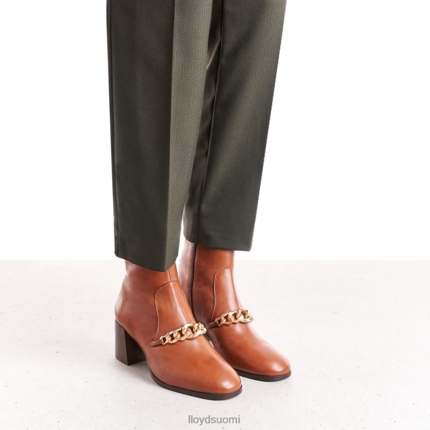 kenkiä LLOYD nahkaiset nilkkurit ruskea naiset 2N8DX985