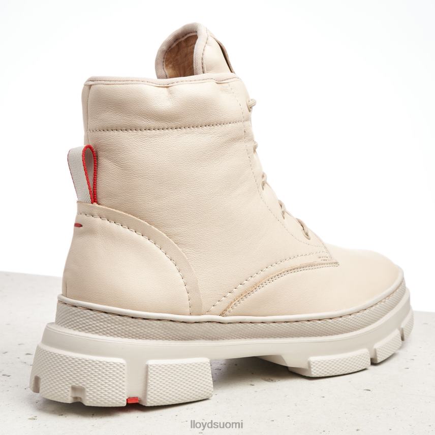 kenkiä LLOYD sileät nahkaiset nilkkurit beige naiset 2N8DX937
