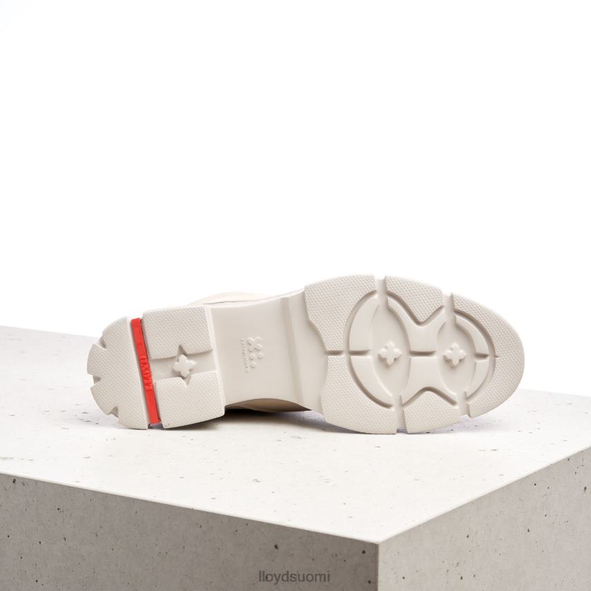 kenkiä LLOYD sileät nahkaiset nilkkurit beige naiset 2N8DX937