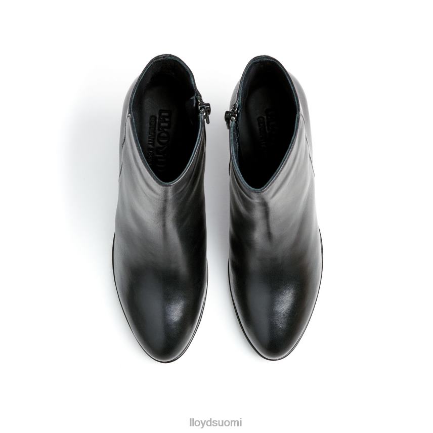kenkiä LLOYD sileät nahkaiset nilkkurit musta naiset 2N8DX920