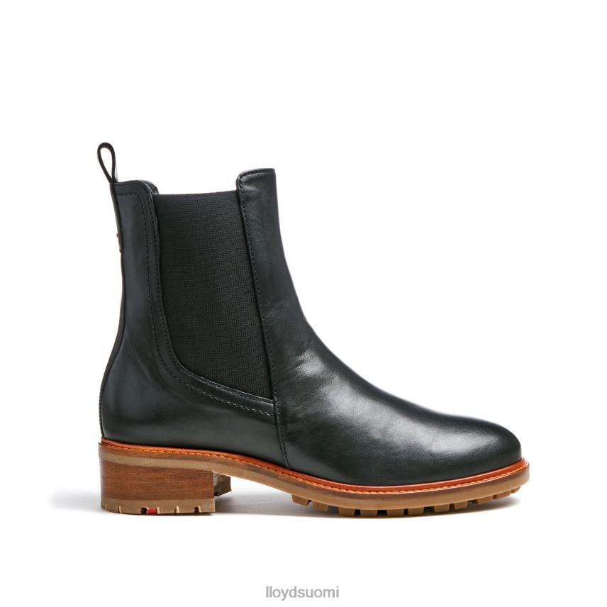 kenkiä LLOYD sileät nahkaiset nilkkurit musta naiset 2N8DX923