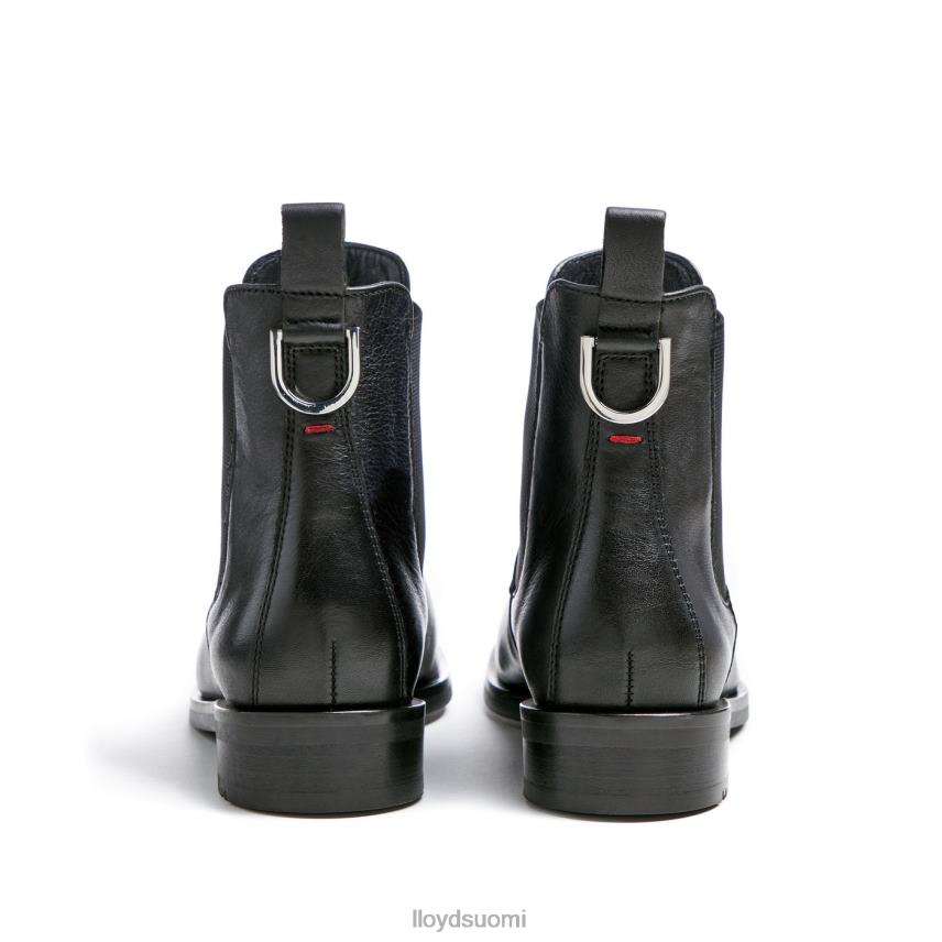 kenkiä LLOYD sileät nahkaiset nilkkurit musta naiset 2N8DX932