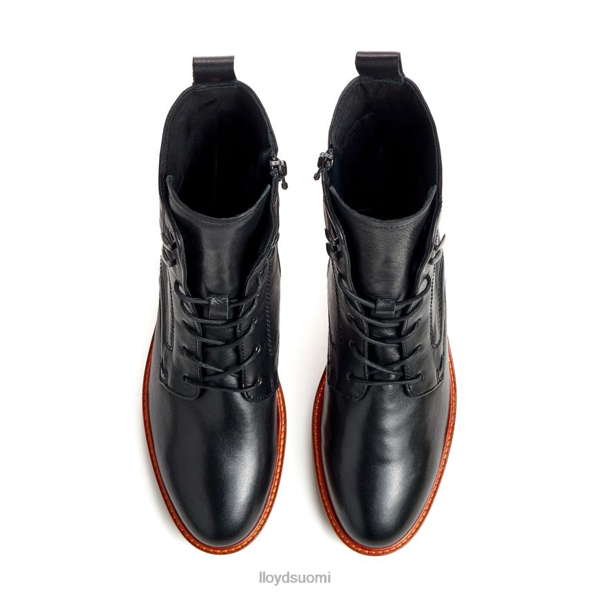 kenkiä LLOYD sileät nahkaiset nilkkurit musta naiset 2N8DX940