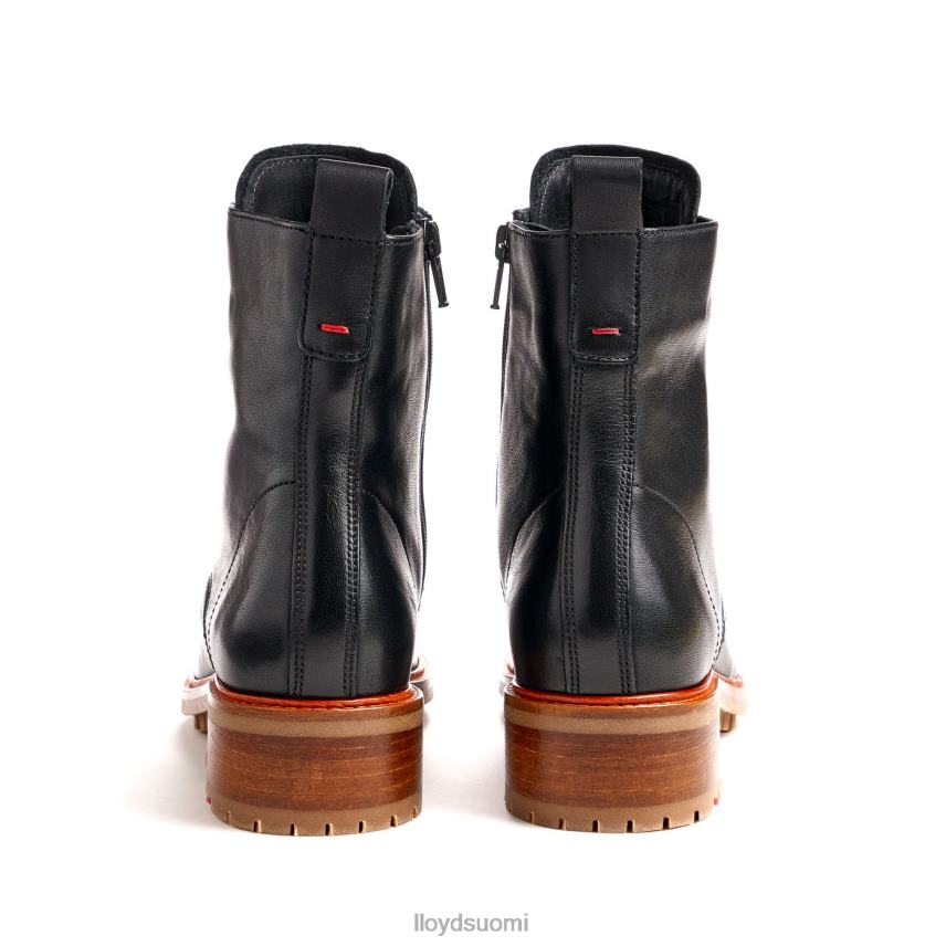 kenkiä LLOYD sileät nahkaiset nilkkurit musta naiset 2N8DX940