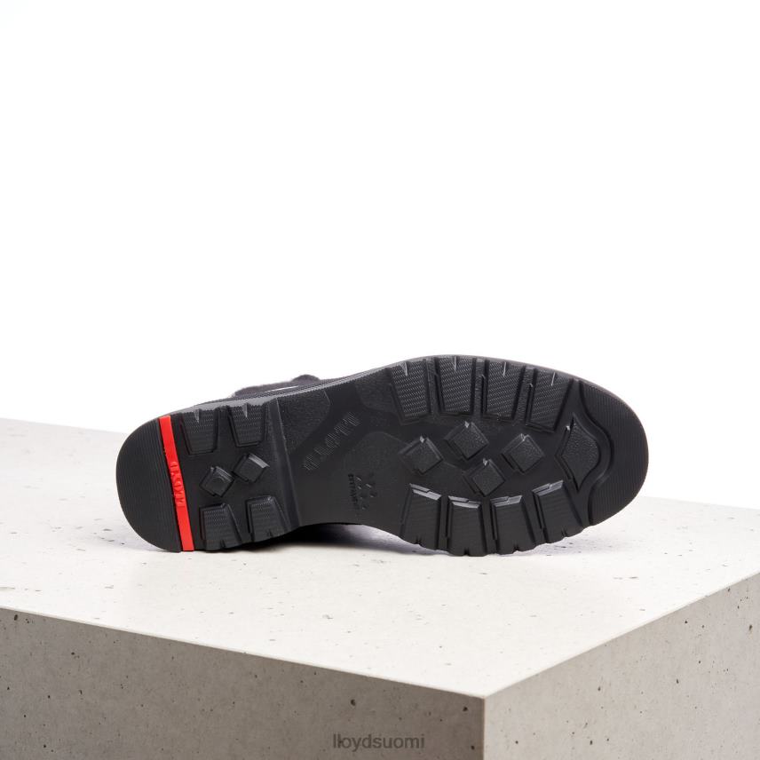 kenkiä LLOYD sileät nahkaiset nilkkurit musta naiset 2N8DX958