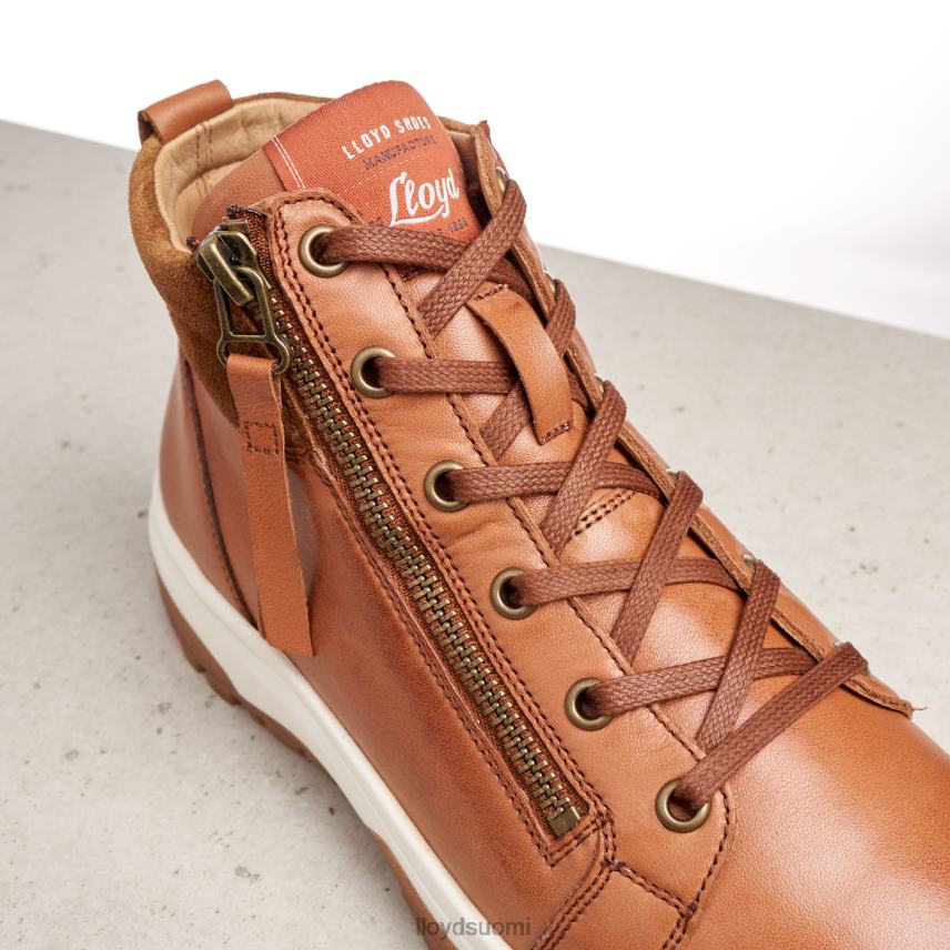 kenkiä LLOYD sileät nahkaiset nilkkurit ruskea naiset 2N8DX866