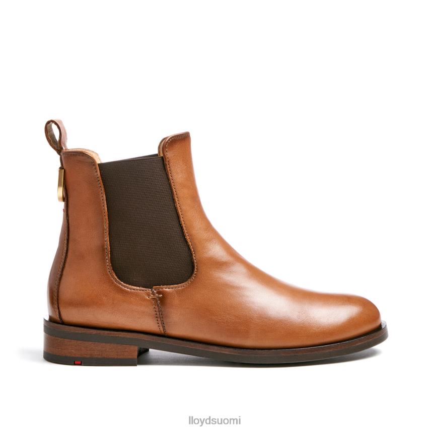 kenkiä LLOYD sileät nahkaiset nilkkurit ruskea naiset 2N8DX933