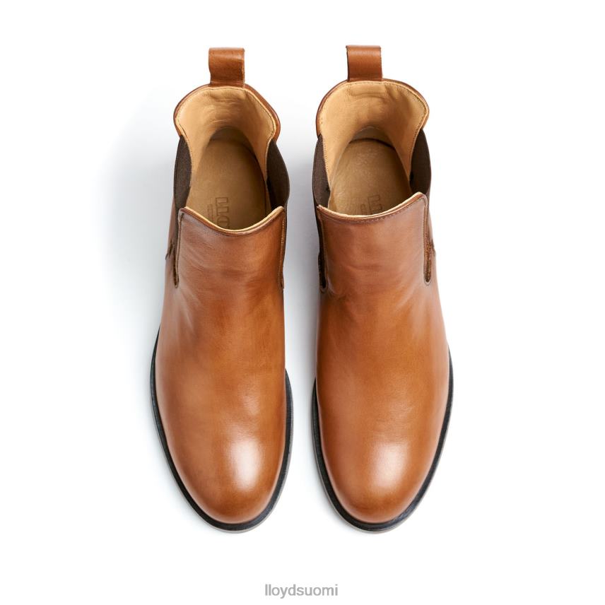 kenkiä LLOYD sileät nahkaiset nilkkurit ruskea naiset 2N8DX933