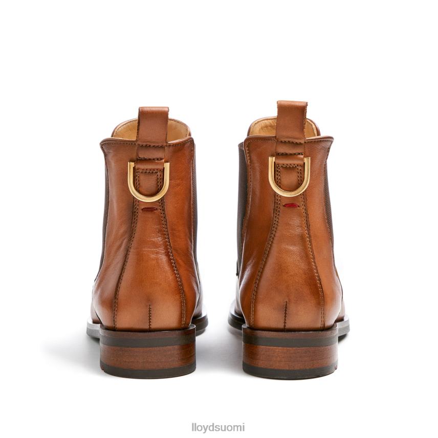 kenkiä LLOYD sileät nahkaiset nilkkurit ruskea naiset 2N8DX933