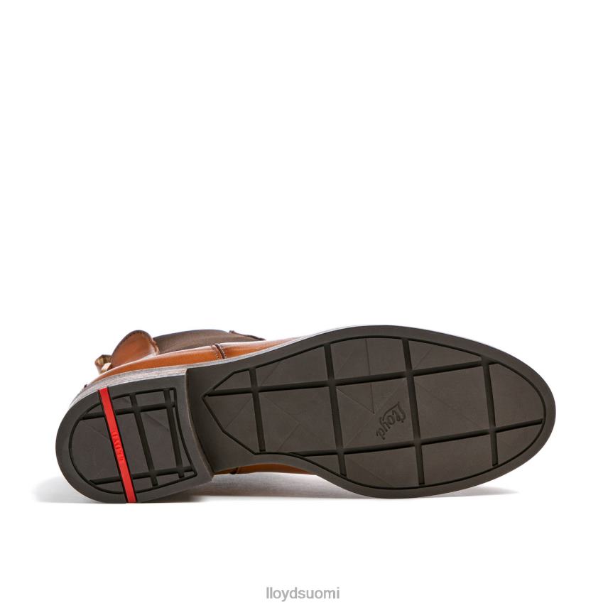 kenkiä LLOYD sileät nahkaiset nilkkurit ruskea naiset 2N8DX933