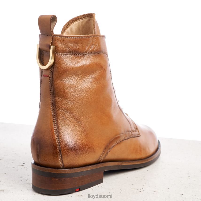 kenkiä LLOYD sileät nahkaiset nilkkurit ruskea naiset 2N8DX982