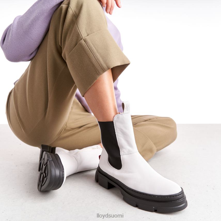 kenkiä LLOYD sileät nahkaiset nilkkurit valkoinen naiset 2N8DX875