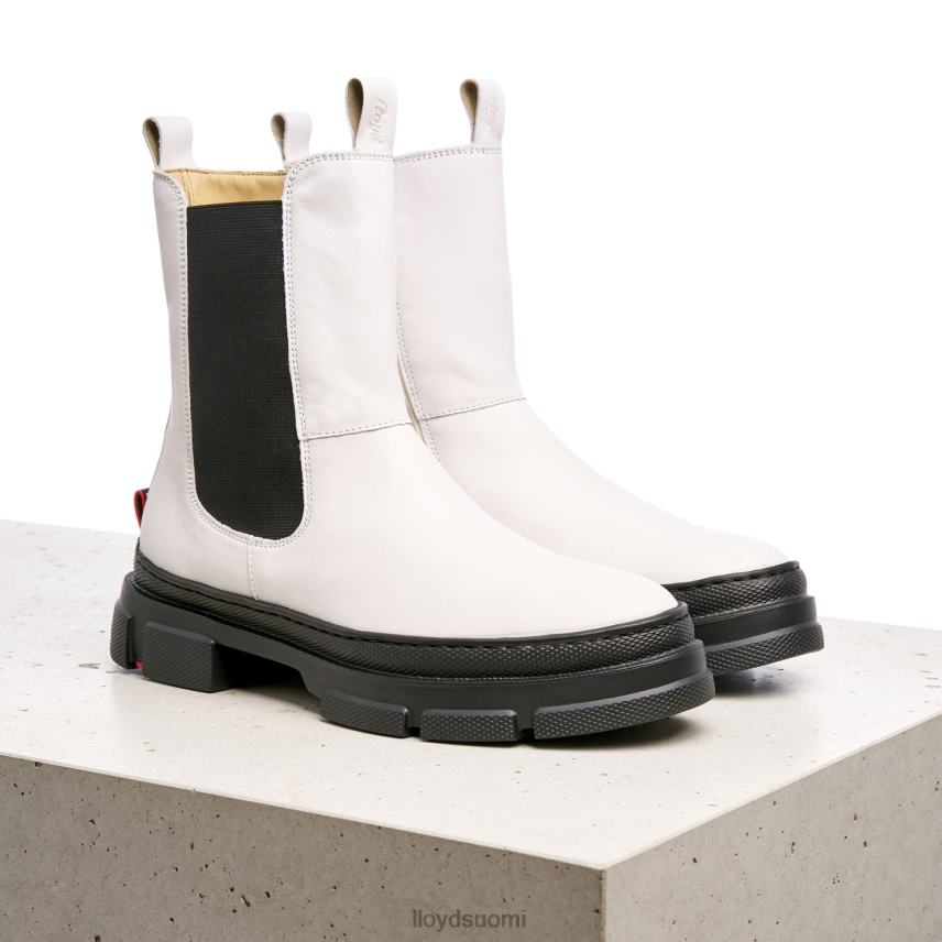 kenkiä LLOYD sileät nahkaiset nilkkurit valkoinen naiset 2N8DX875
