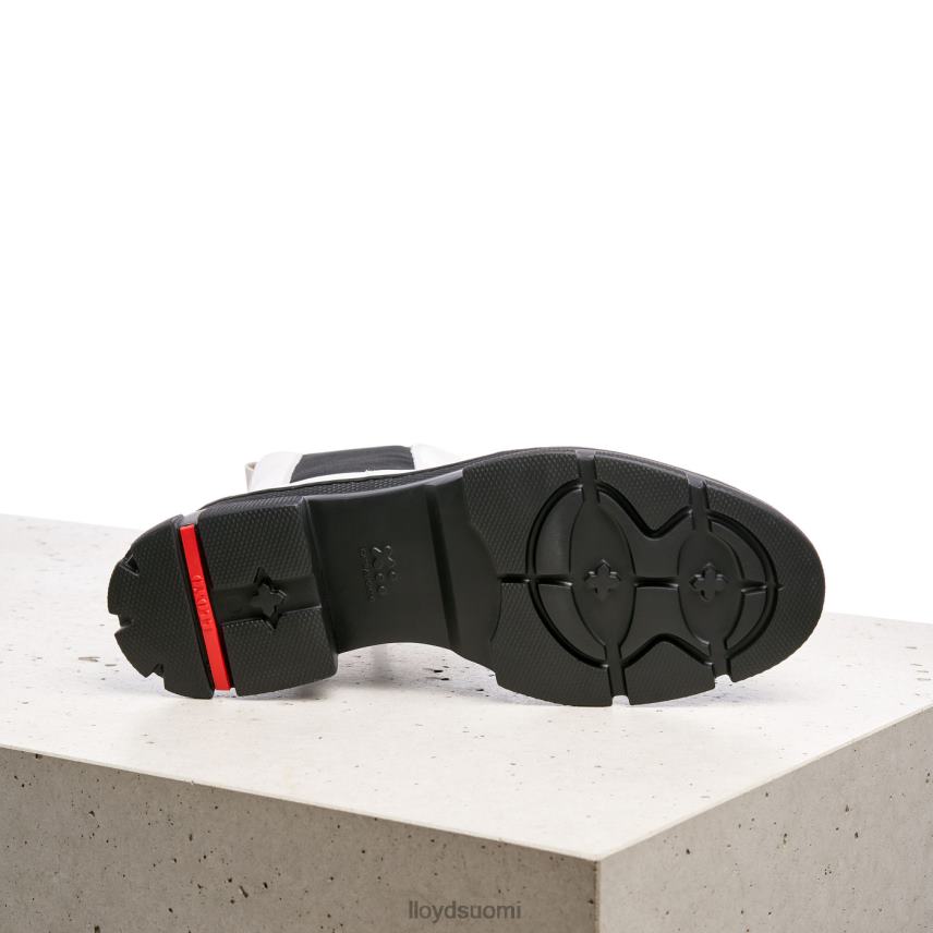 kenkiä LLOYD sileät nahkaiset nilkkurit valkoinen naiset 2N8DX875