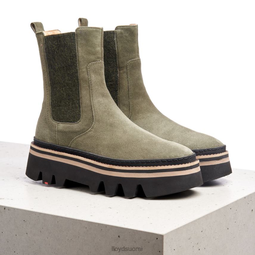 kenkiä LLOYD slip-on nilkkurit vihreä naiset 2N8DX945