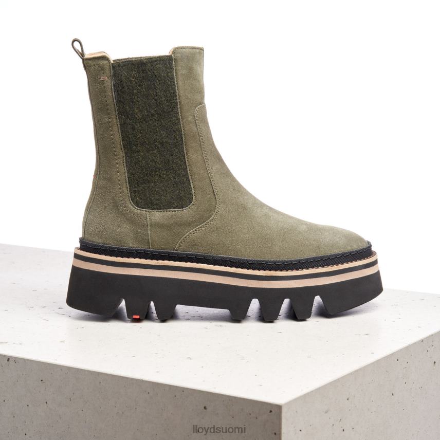 kenkiä LLOYD slip-on nilkkurit vihreä naiset 2N8DX945