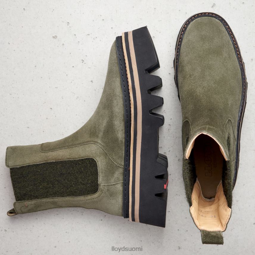 kenkiä LLOYD slip-on nilkkurit vihreä naiset 2N8DX945