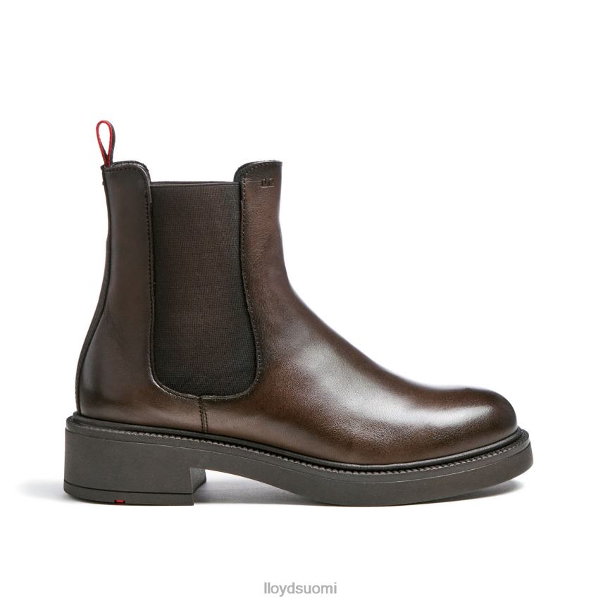 kenkiä LLOYD urheilullinen sileä nahkainen nilkkurit ruskea naiset 2N8DX893