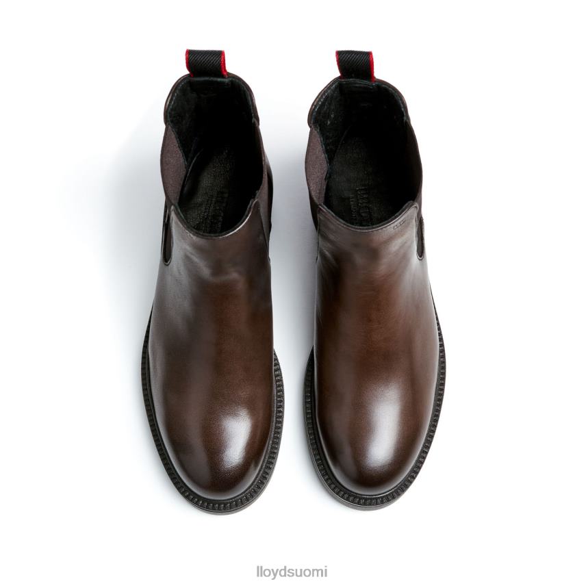 kenkiä LLOYD urheilullinen sileä nahkainen nilkkurit ruskea naiset 2N8DX893