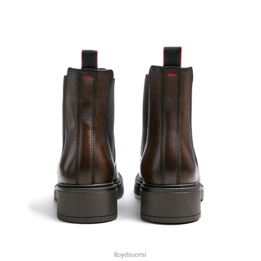 kenkiä LLOYD urheilullinen sileä nahkainen nilkkurit ruskea naiset 2N8DX893