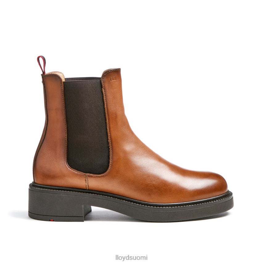 kenkiä LLOYD urheilullinen sileä nahkainen nilkkurit ruskea naiset 2N8DX894