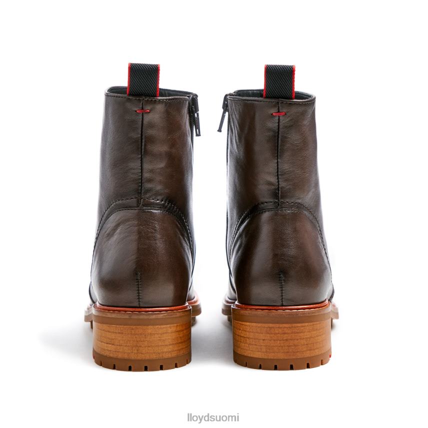 kenkiä LLOYD urheilullinen sileä nahkainen nilkkurit ruskea naiset 2N8DX902