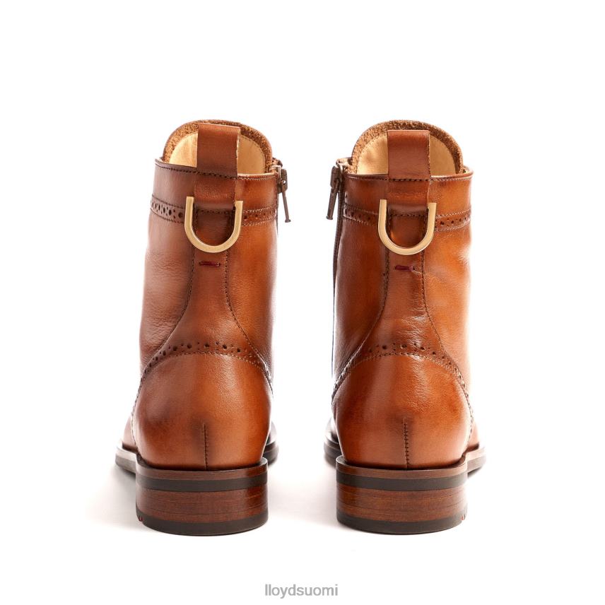 kenkiä LLOYD urheilullinen sileä nahkainen nilkkurit ruskea naiset 2N8DX909