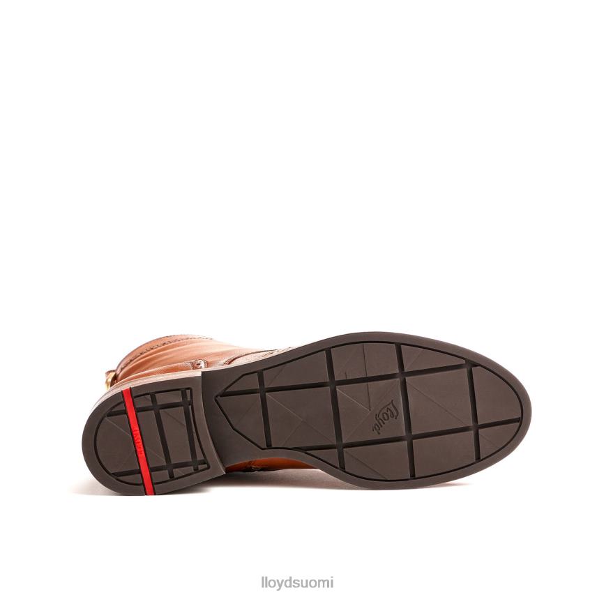kenkiä LLOYD urheilullinen sileä nahkainen nilkkurit ruskea naiset 2N8DX909