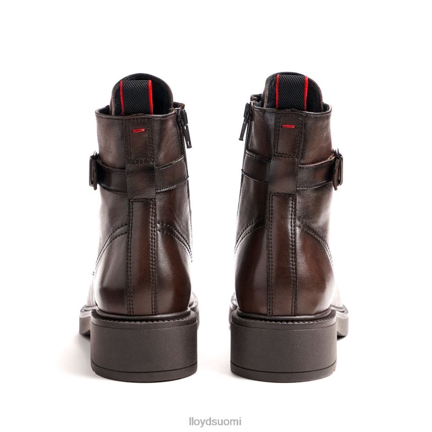 kenkiä LLOYD urheilullinen sileä nahkainen nilkkurit ruskea naiset 2N8DX951