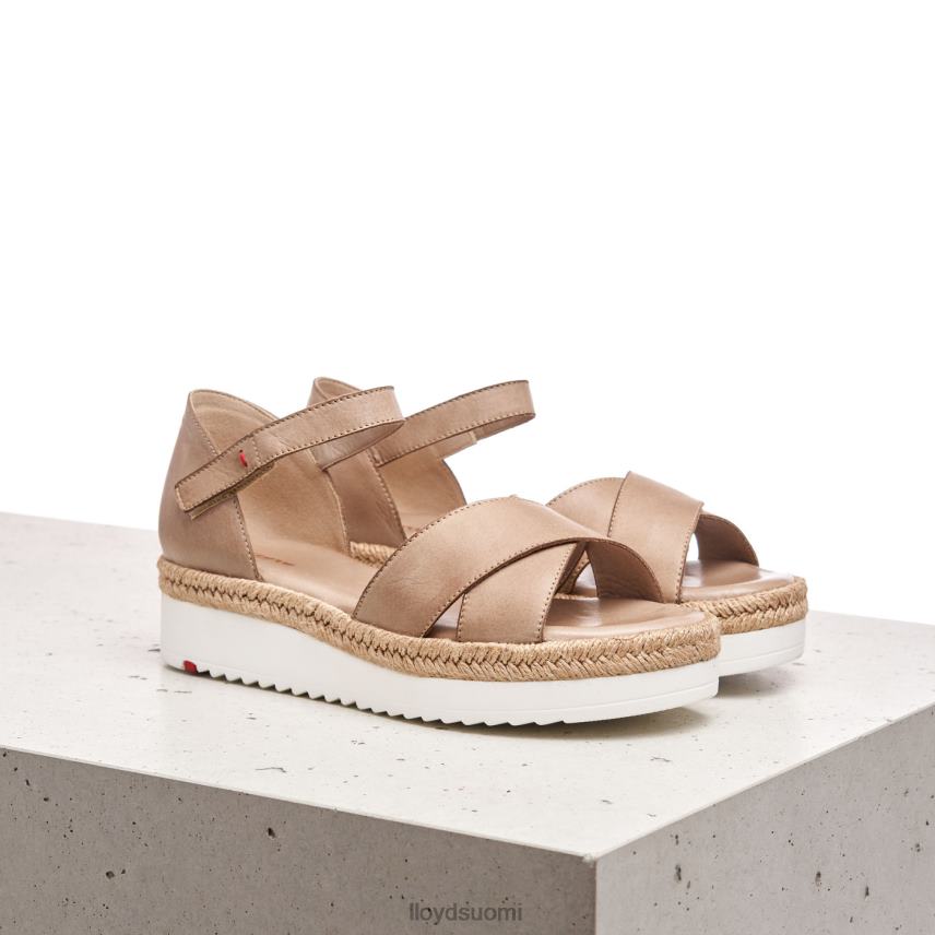 kenkiä LLOYD kiila sandaali beige naiset 2N8DX1229