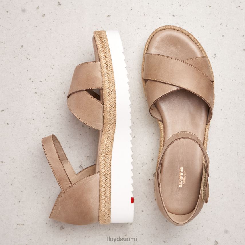 kenkiä LLOYD kiila sandaali beige naiset 2N8DX1229