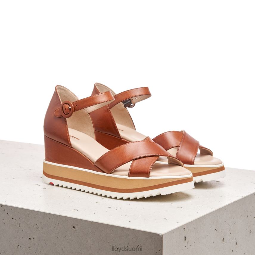 kenkiä LLOYD kiila sandaali ruskea naiset 2N8DX1204