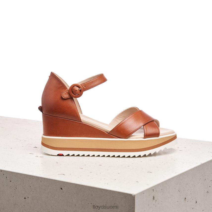 kenkiä LLOYD kiila sandaali ruskea naiset 2N8DX1204