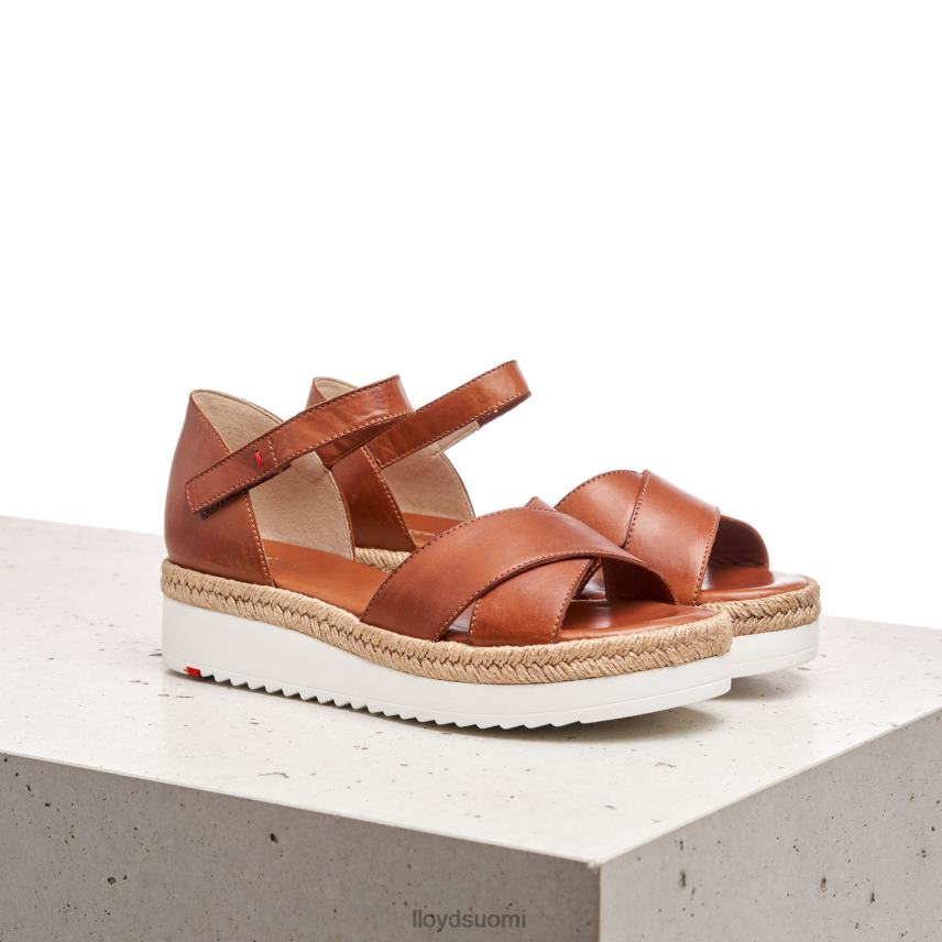kenkiä LLOYD kiila sandaali ruskea naiset 2N8DX1237