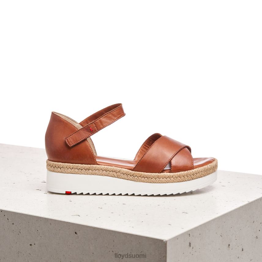 kenkiä LLOYD kiila sandaali ruskea naiset 2N8DX1237