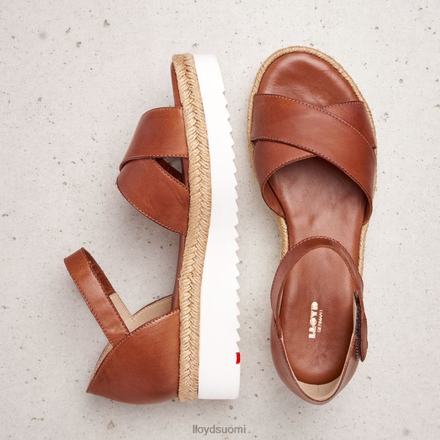 kenkiä LLOYD kiila sandaali ruskea naiset 2N8DX1237