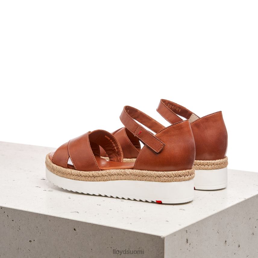 kenkiä LLOYD kiila sandaali ruskea naiset 2N8DX1237
