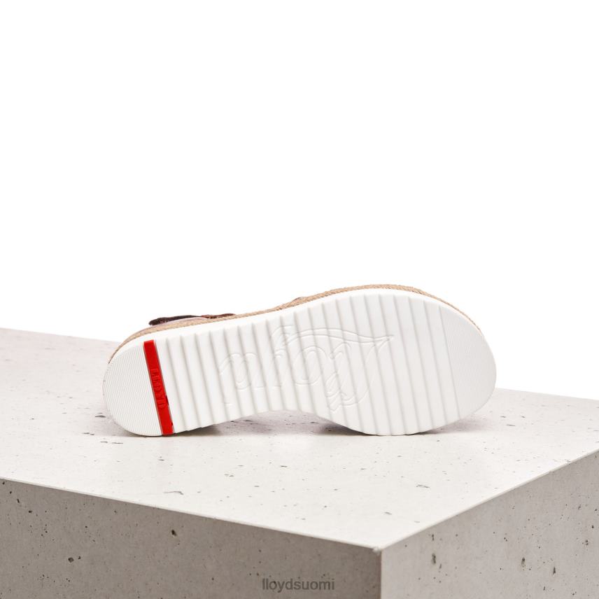 kenkiä LLOYD kiila sandaali ruskea naiset 2N8DX1237