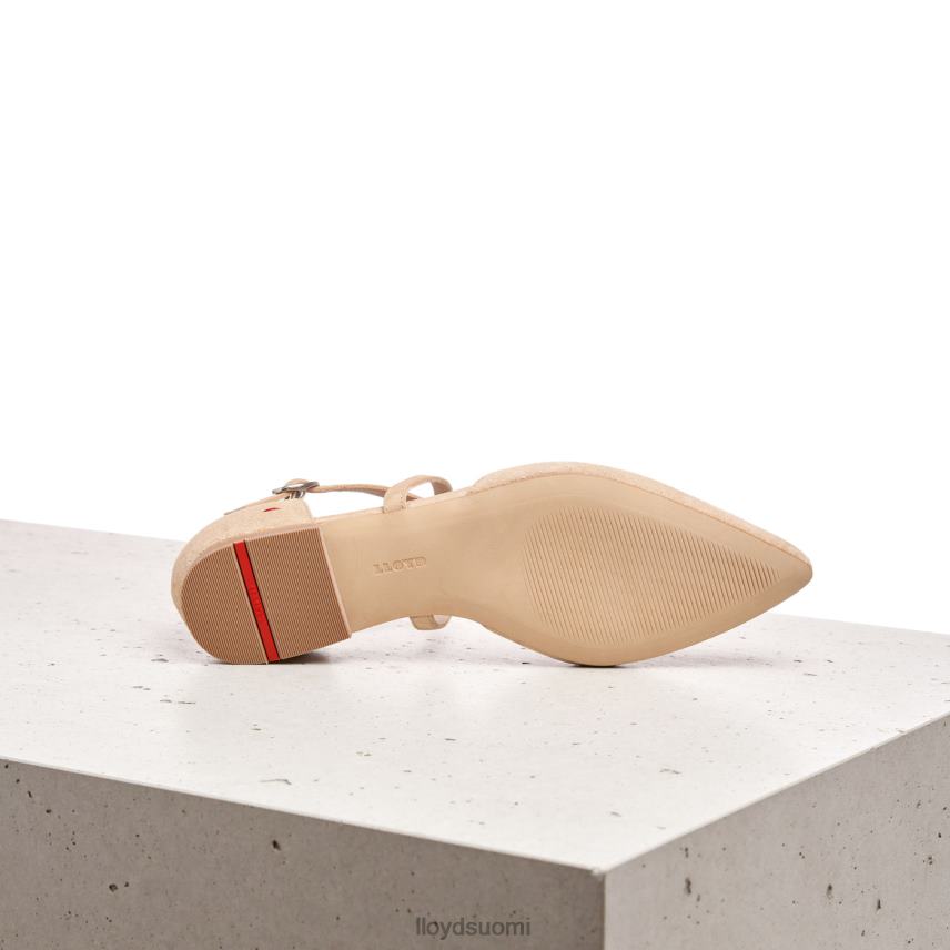 kenkiä LLOYD mokkanahkapintaiset sandaalit beige naiset 2N8DX1165