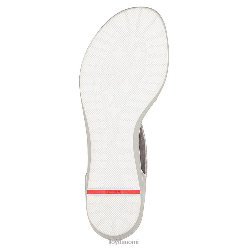 kenkiä LLOYD mokkanahkapintaiset sandaalit harmaa naiset 2N8DX1247